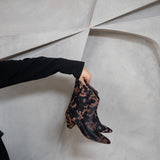 Brandy | Stiefeletten in Tiger/Schokolade