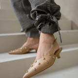 Elma | Slingback Beige