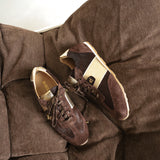 Java | Sneaker Dunkelbraun/Schokolade/Gold