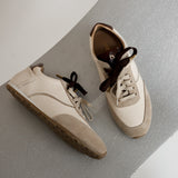 She | Sneaker Beige/Off-White/Gold/Cognac