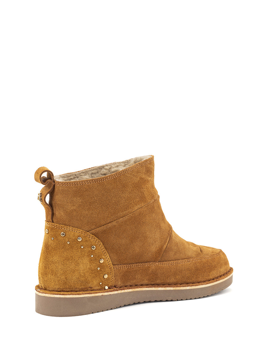 Angel | Fur Boots Cognac