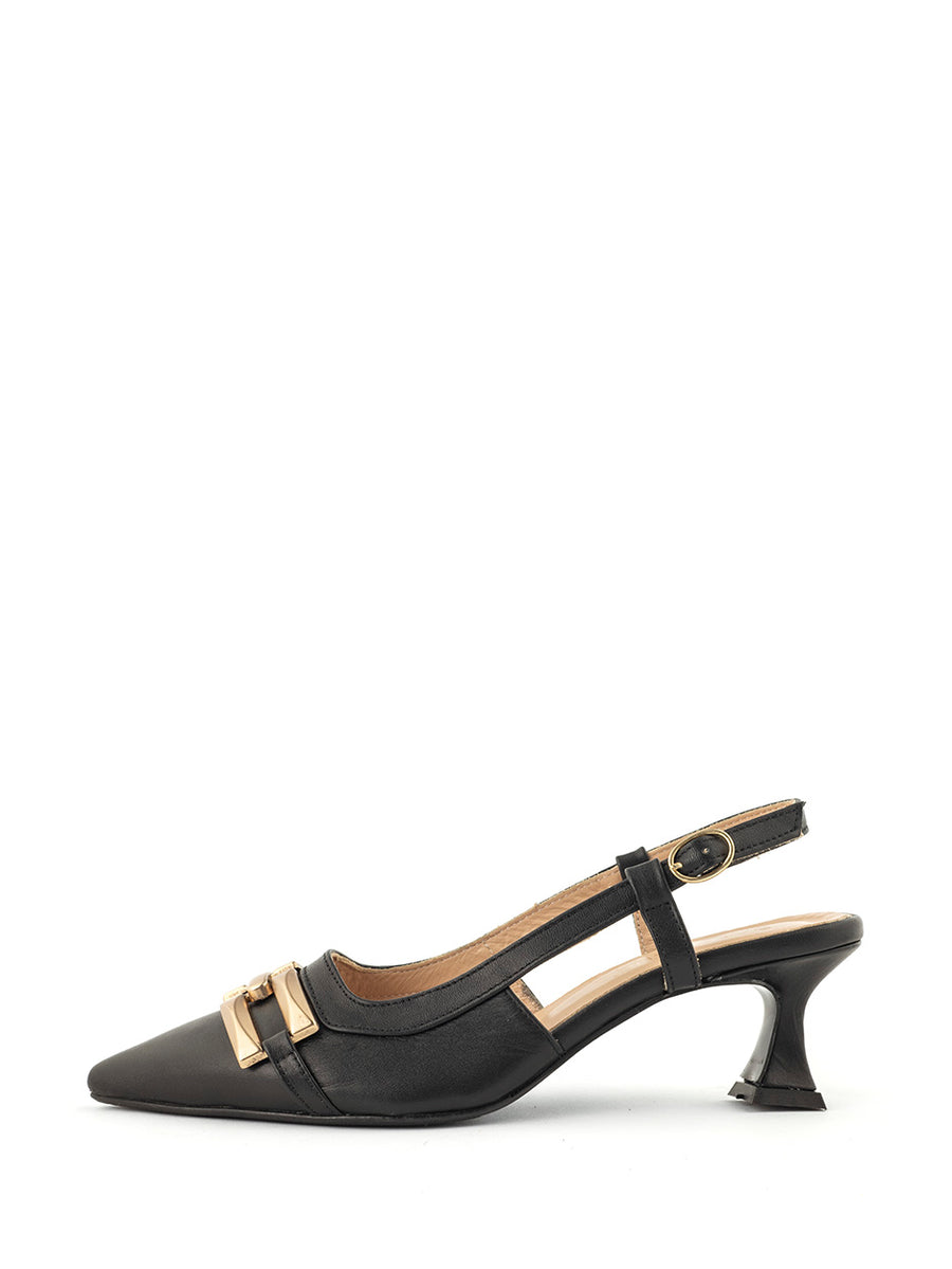 Tamar | Slingback Schwarz