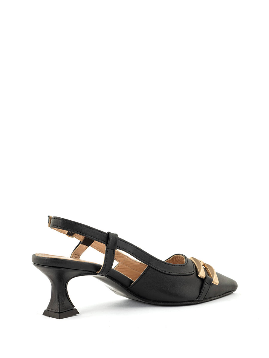 Tamar | Slingback Black