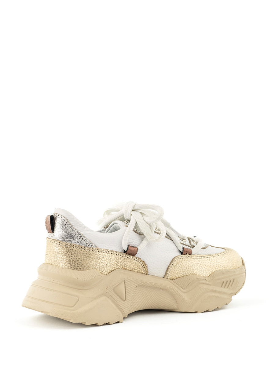 Laurie | Sneaker Goud/Zilver