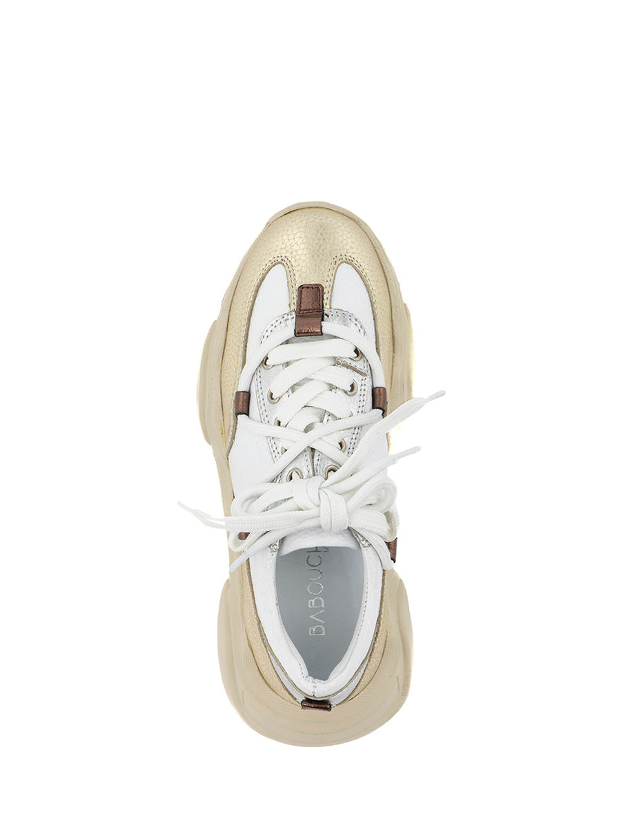 Laurie | Sneaker Goud/Zilver