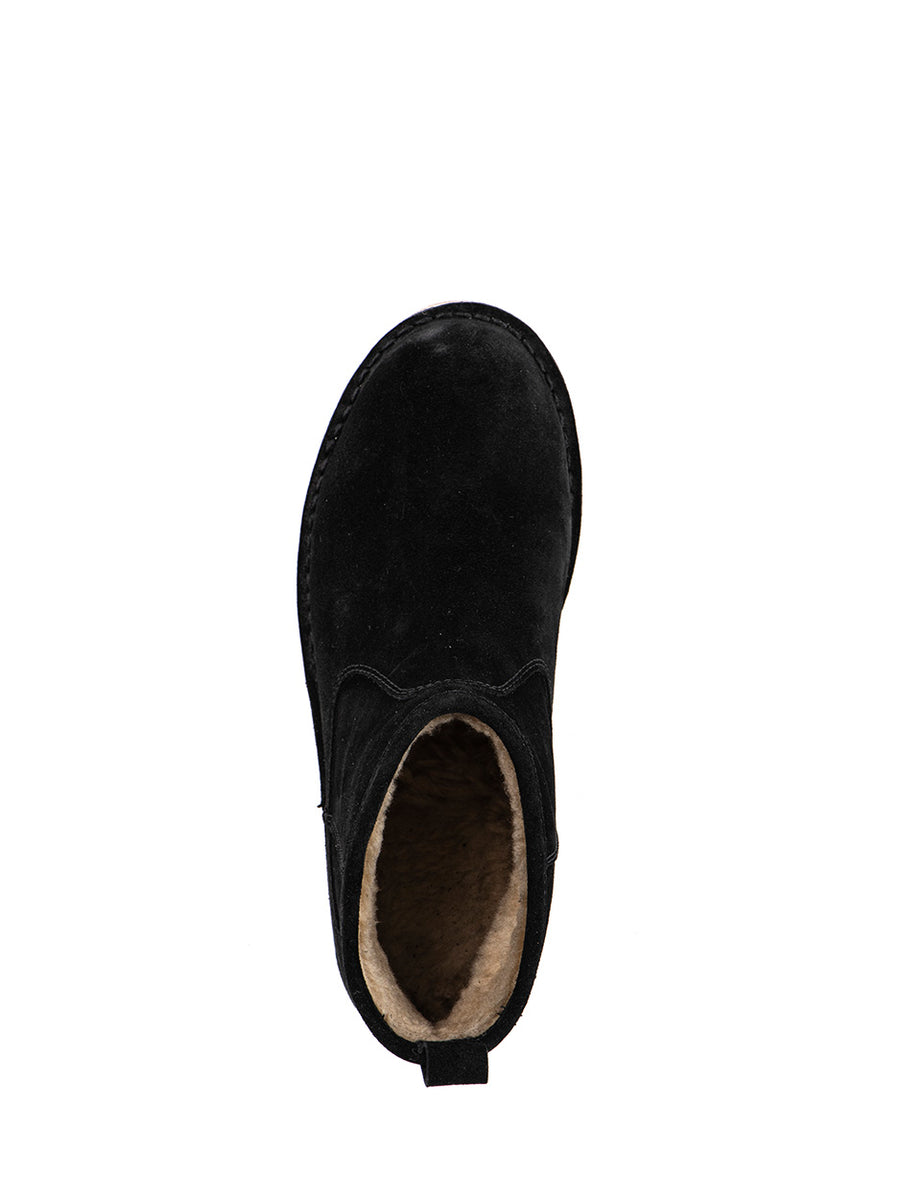 Nena | Fur boots Black