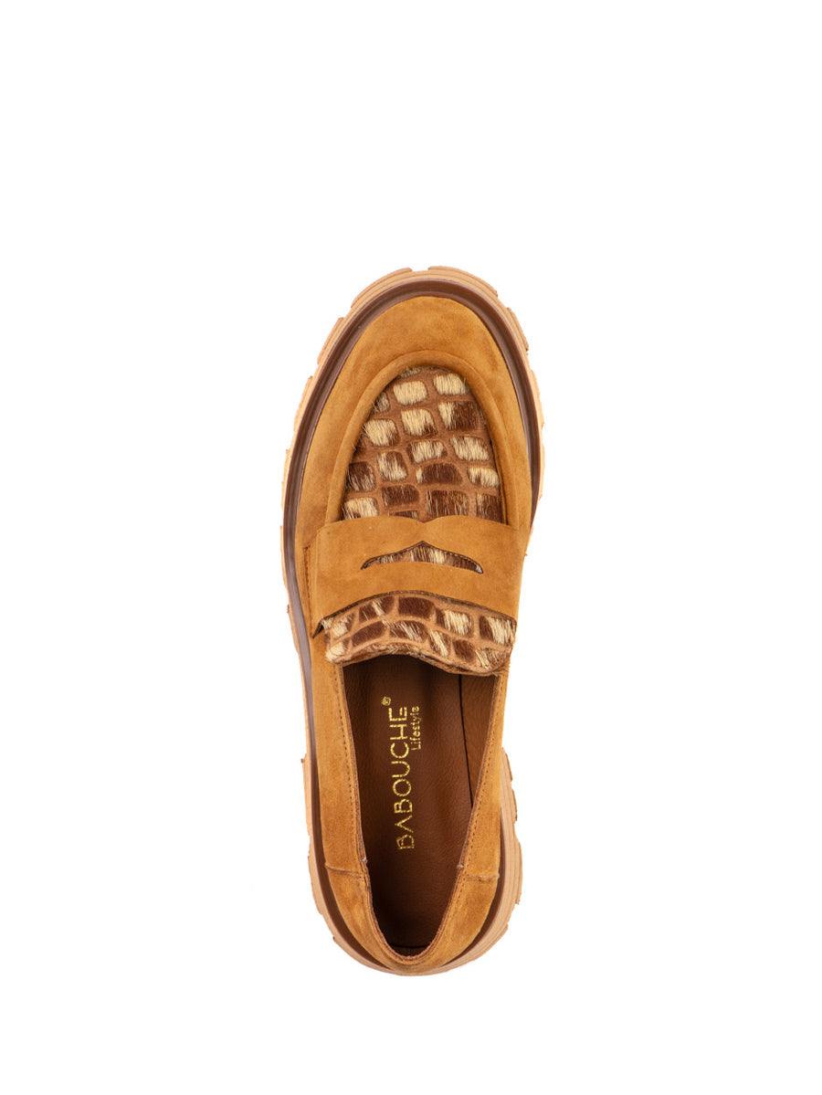 Suus | Chunky Loafer Camel
