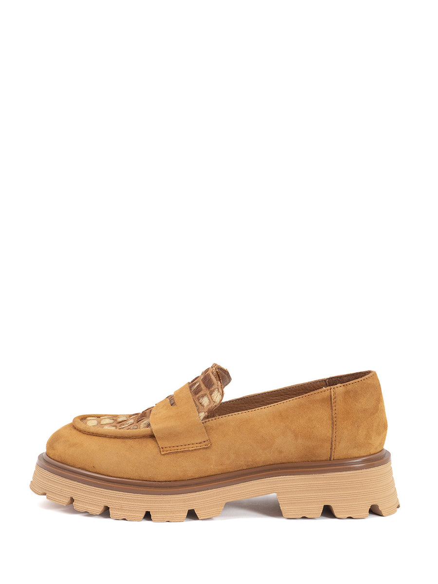 Suus | Chunky Loafer Camel