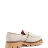 Nila | Chunky Loafer in gebrochenem Weiß