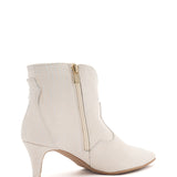 Evi | Ankle boot Off white
