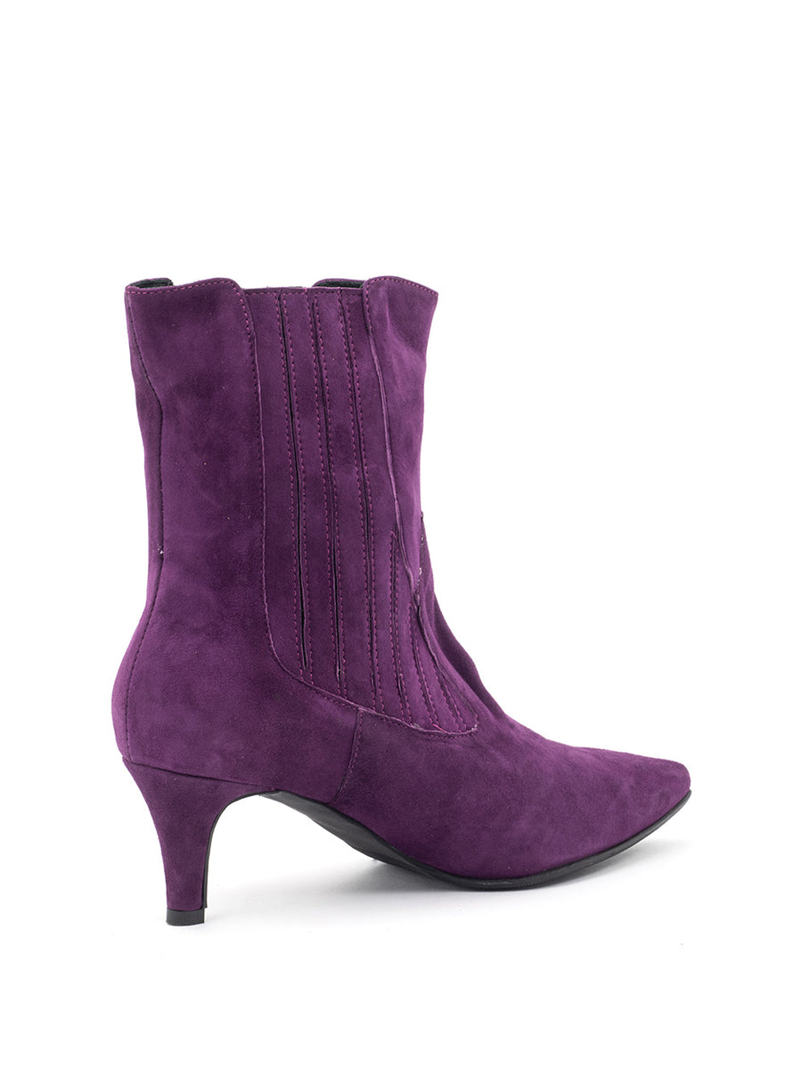 Leah | Ankle boots Purple