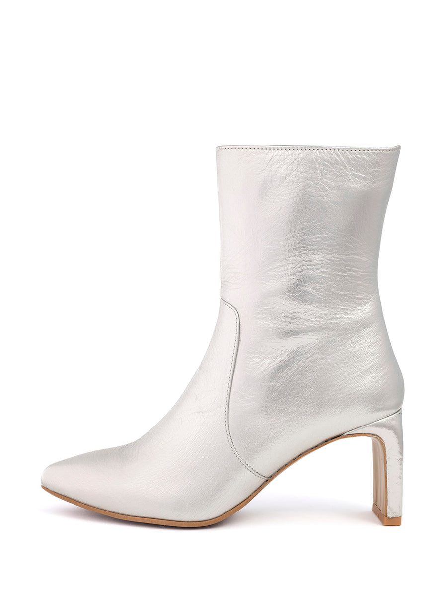 Elin | Ankle Boots Silver