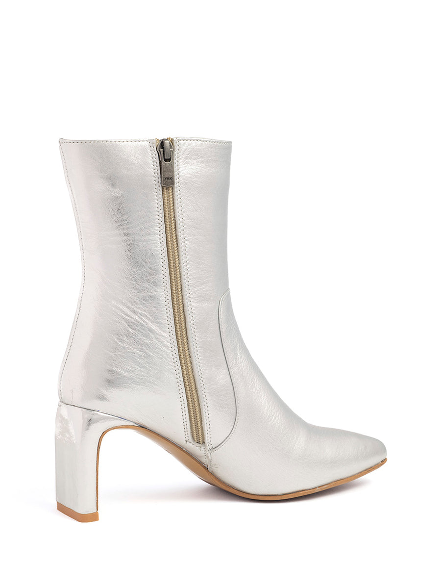 Elin | Ankle Boots Silver
