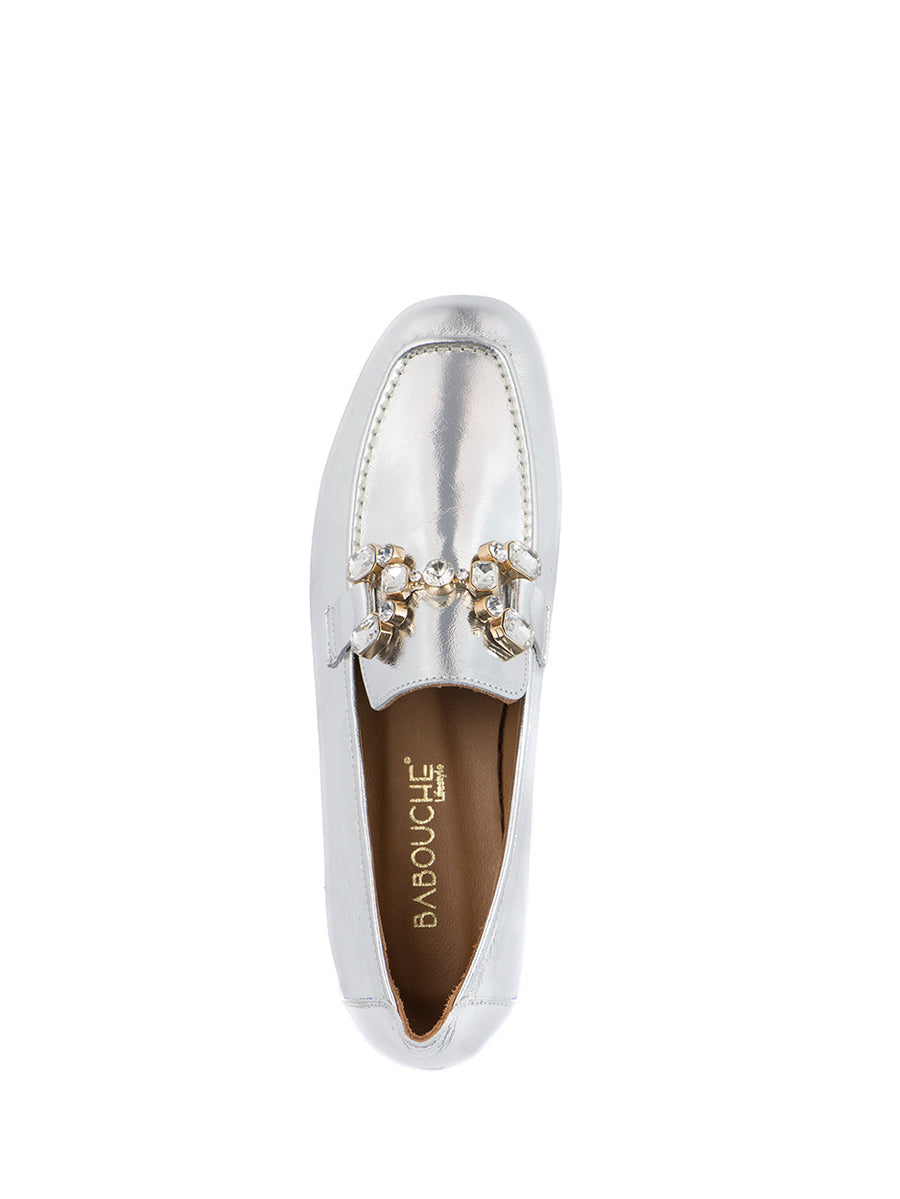 Alina | Loafer Silver