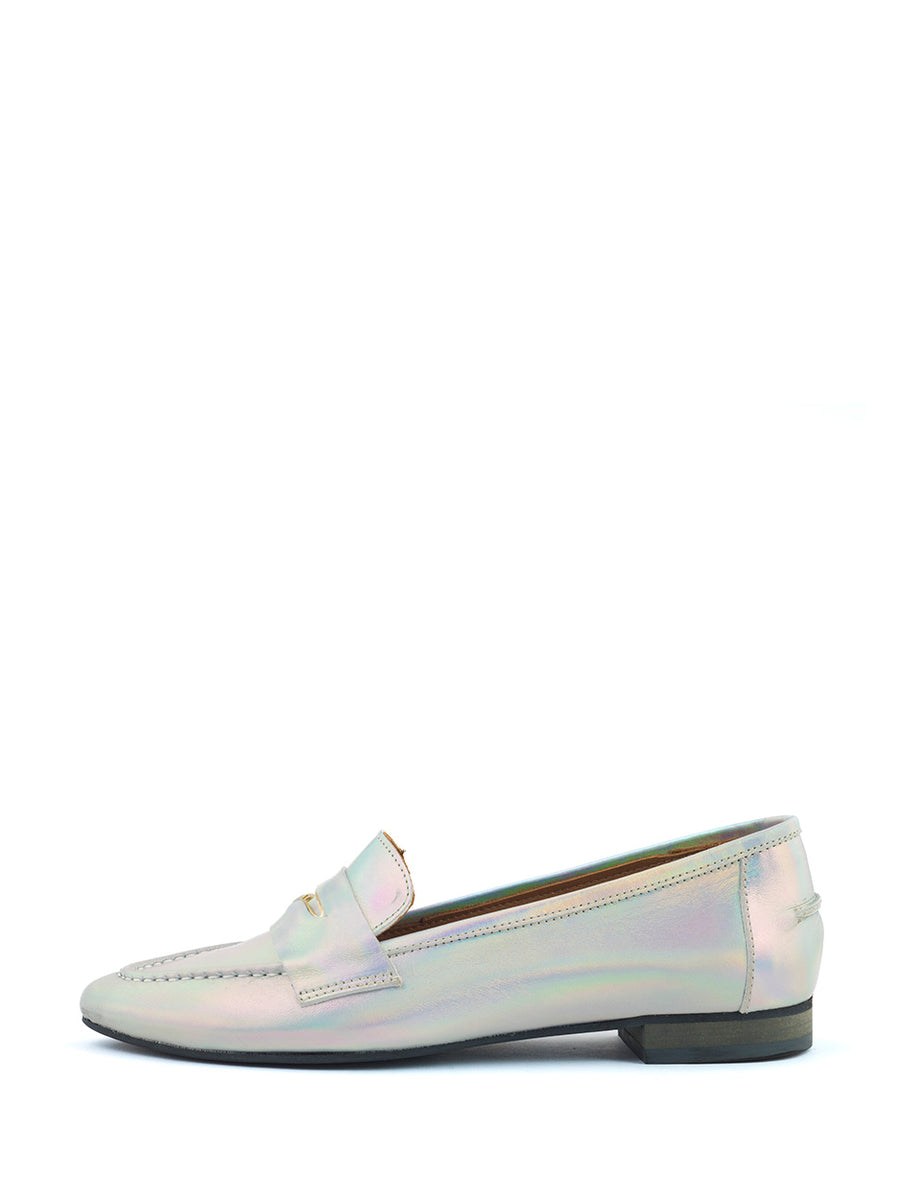 Louise | Loafer Silber