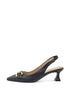 Elif | Slingback Zwart