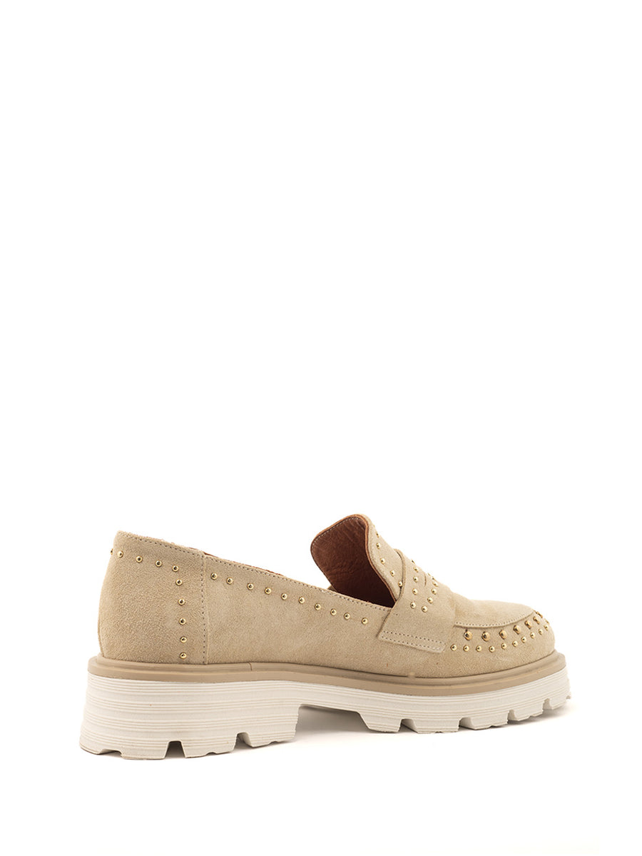 Lucy | Chunky Loafer Beige