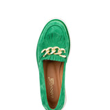 Amy | Chunky Loafer Groen