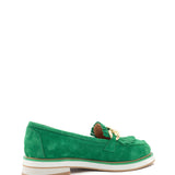 Amy | Chunky Loafer Groen