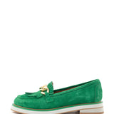 Amy | Chunky Loafer Groen