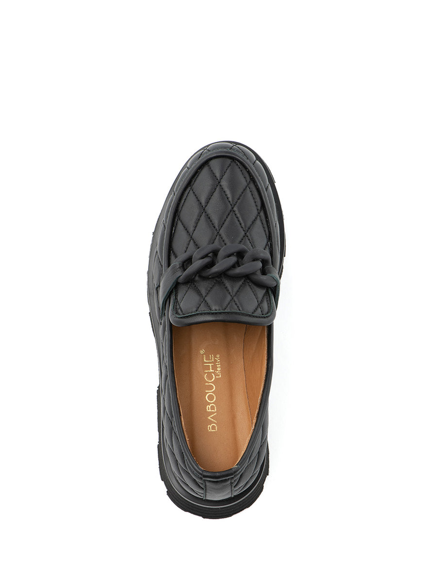 Ruby | Chunky Loafer Black